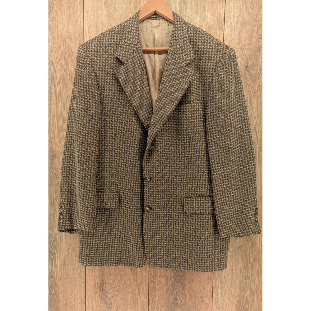 Mackey Spatz for Nordstrom Italian‎ Blazer Houndstooth